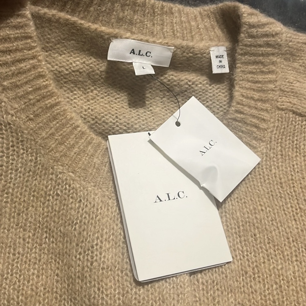 NWT A.L.C Women's. Laine Button-down Knit Cardigan - Picture 9 of 11